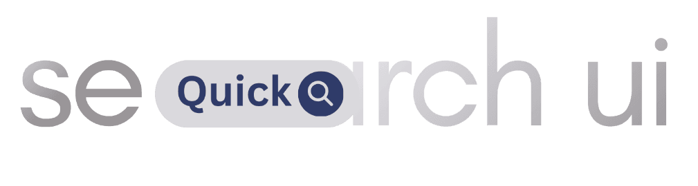 QuickSearch UI